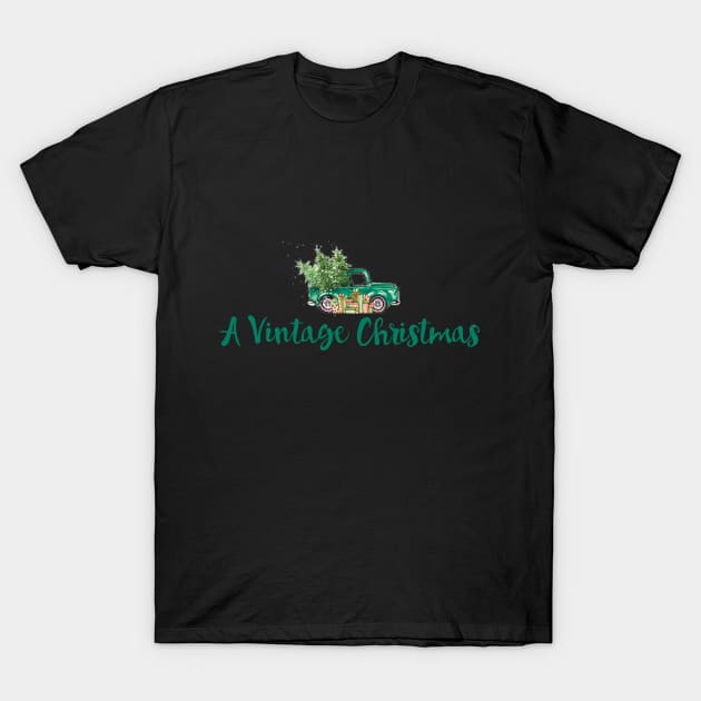 A Vintage Christmas T-Shirt by Avintagelife13